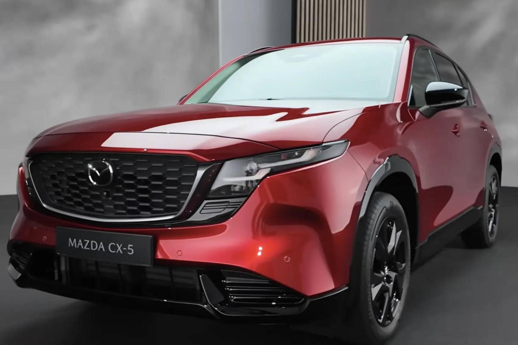 全新馬自達CX-5實車曝光：更大、更精致，動力也將升級