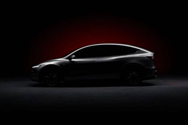 特斯拉終于出新車，Model Y L實車現身