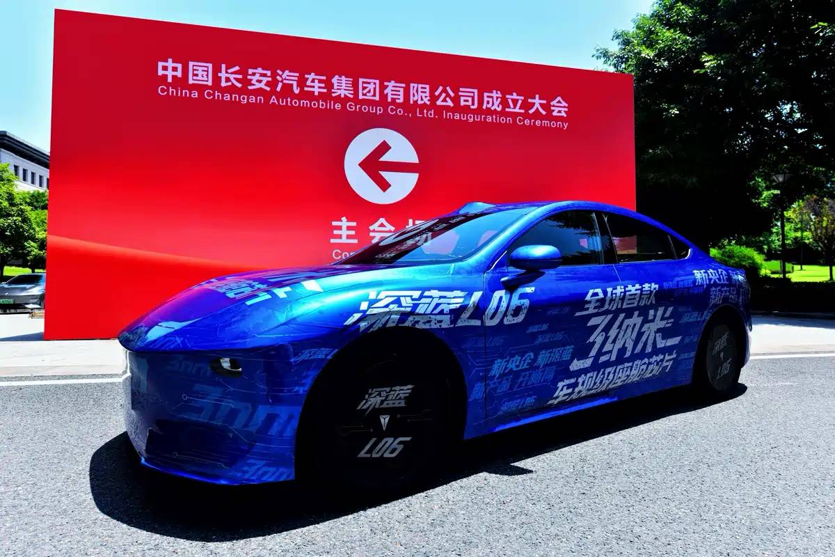 深藍(lán)L06偽裝車圖來(lái)了，搭3納米芯片，標(biāo)配激光雷達(dá)
