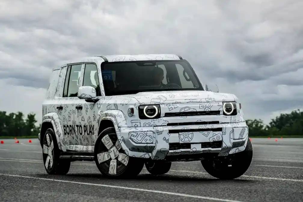 iCAR V27品牌方發布諜照,新車是路虎衛士平替版嗎?