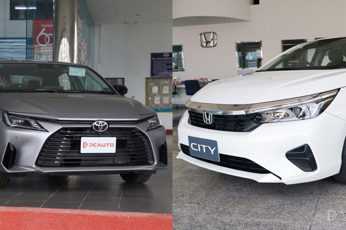 2024 Honda City VS 2023 Toyota Yaris Ativ, 1.0Turbo หรือ 1.2NA?