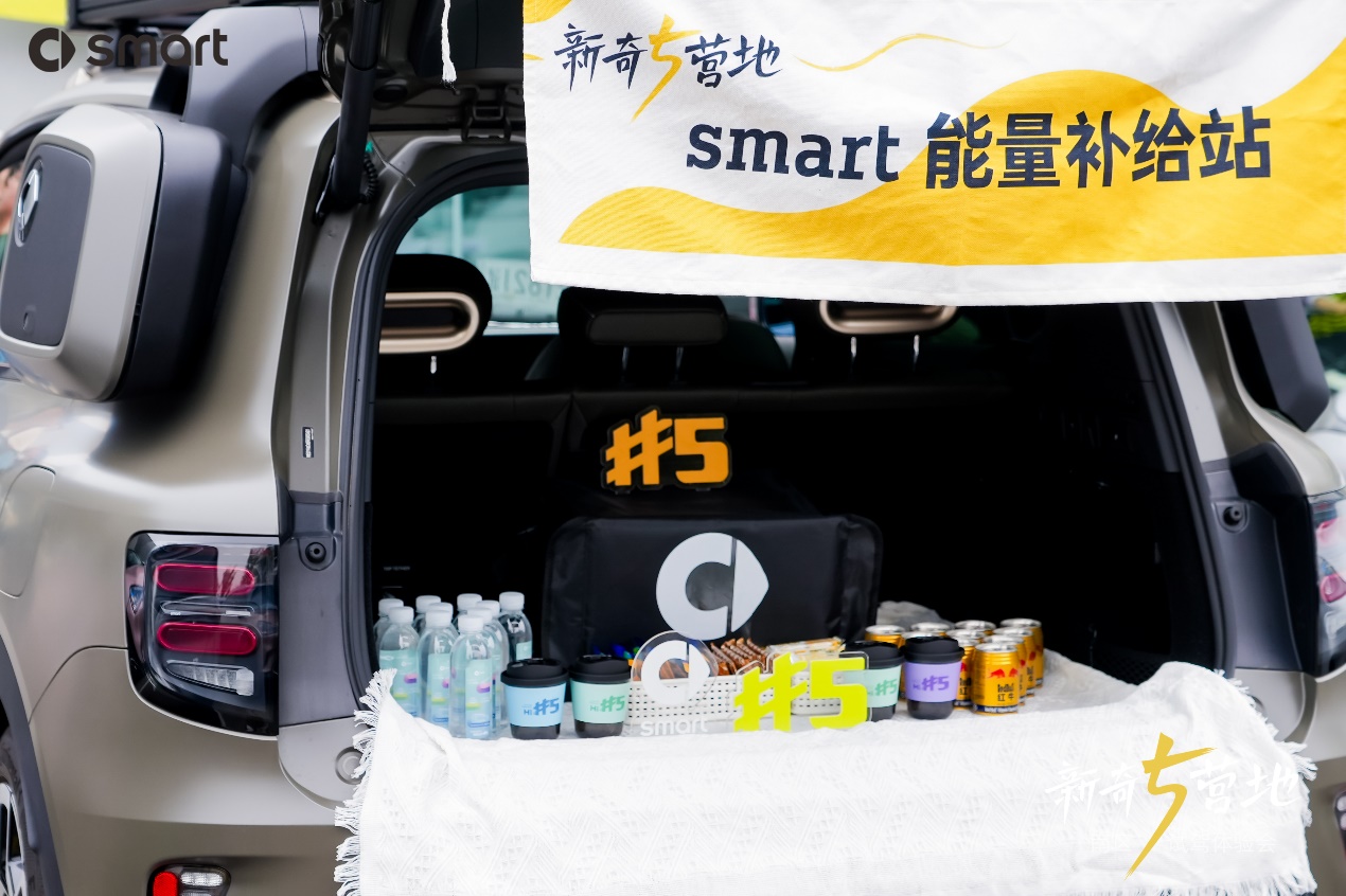 全新smart精灵5号 “新奇5营地”武汉试驾会开启