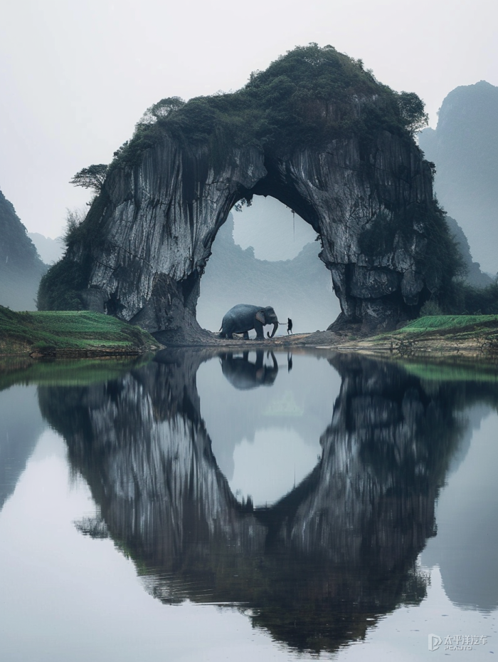 桂林的象鼻山图片图片