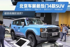 北京车展最为热门的4款SUV 涵盖各个细分市场 都是爆款？
