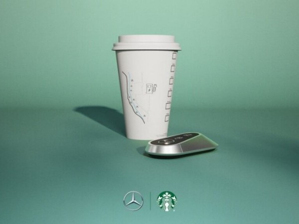 Are Starbucks stores turning into charging stations? Mercedes-Benz creates a new charging mode