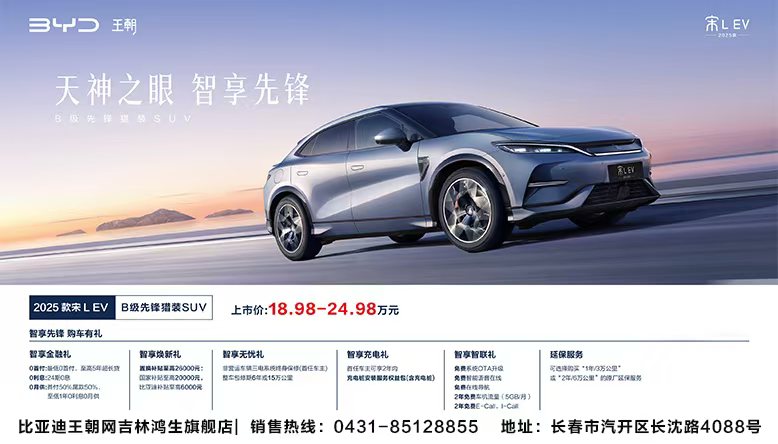 B级先锋猎装SUV-宋L EV