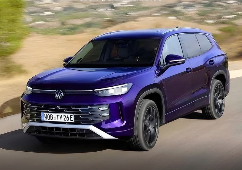 The official image of the brand-new generation Volkswagen Tayron has been unveiled and is about to make its global debut.