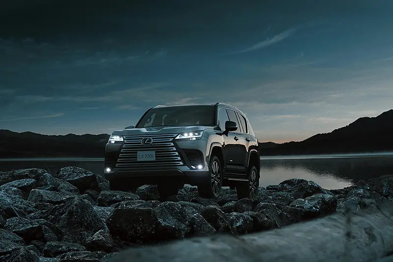 New Lexus LX Global Debut: first equipped with hybrid power system