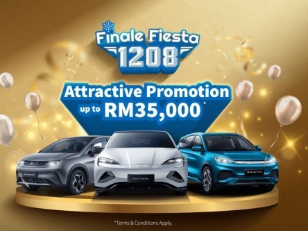 BYD Sime Motors 2nd Anniversary: First 1208 enjoy RM35,000 discount!