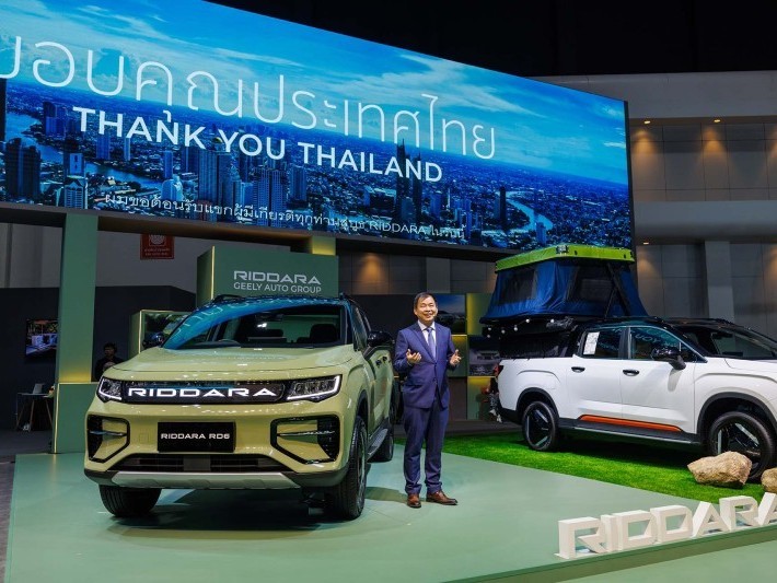 RIDDARA คิดจะสร้างโรงงานในประเทศไทยและคาดว่าจะขายรถยนต์ 10,000 คันในปี 2025