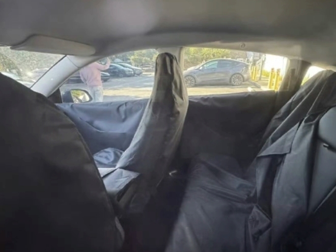 First Look: Tesla’s Budget EV Interior Leaked Without Glass Roof