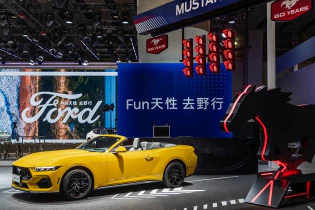 全新福特Mustang®敞篷运动版首次登陆广州车展