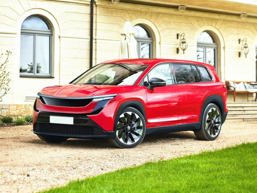斯柯达全新旗舰SUV：首批图片