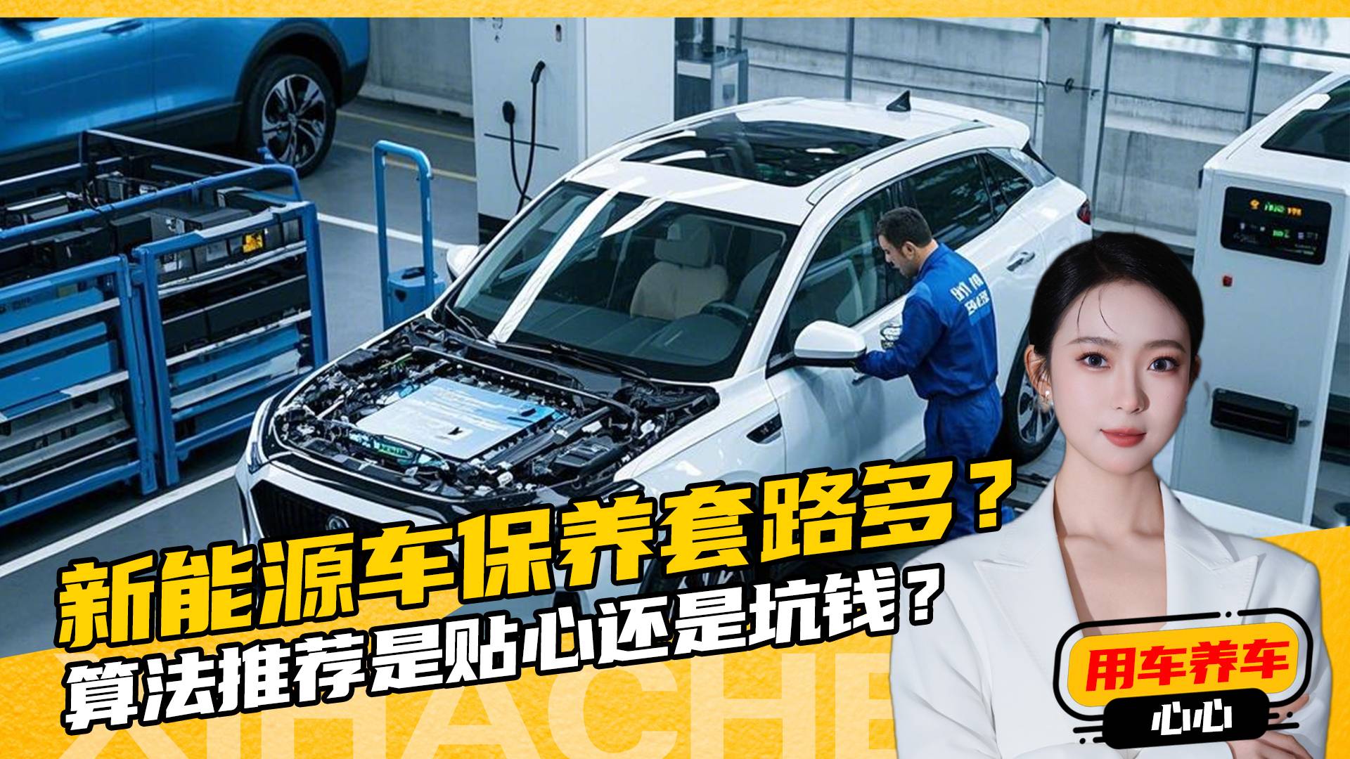 汽车知识普及！新能源车保养算法推荐，是贴心还是坑钱_太平洋号_太平洋汽车