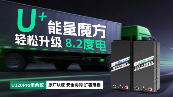 驻车空调放心开！优利卡锂电U+能量魔方，升级8.2度大电量！