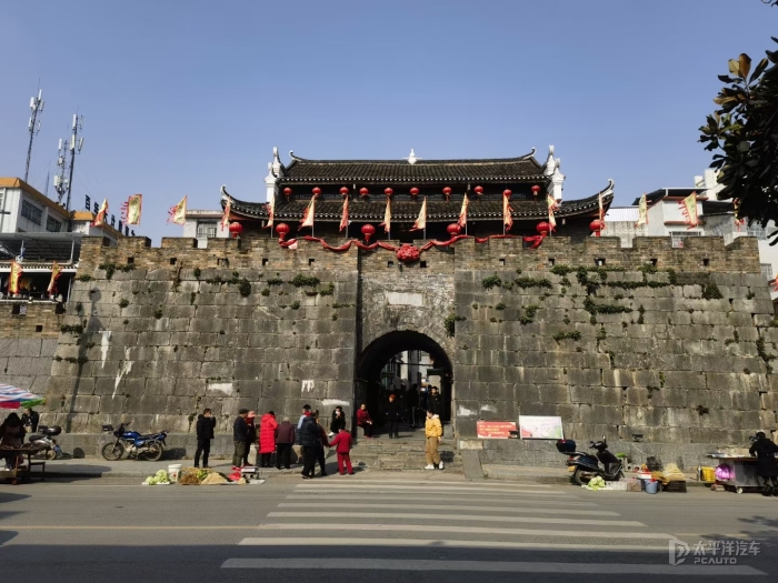 富川古明城历史图片